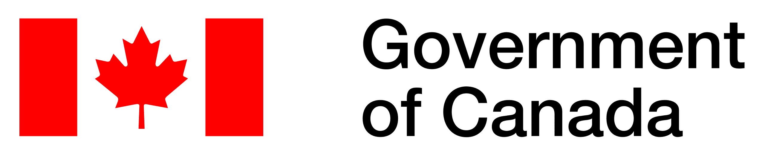 Government of Canada with flag